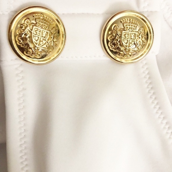 OYE Rhea One Shoulder Asymmetrical Cut Out One Piece Swimsuit White XS - Picture 14 of 15